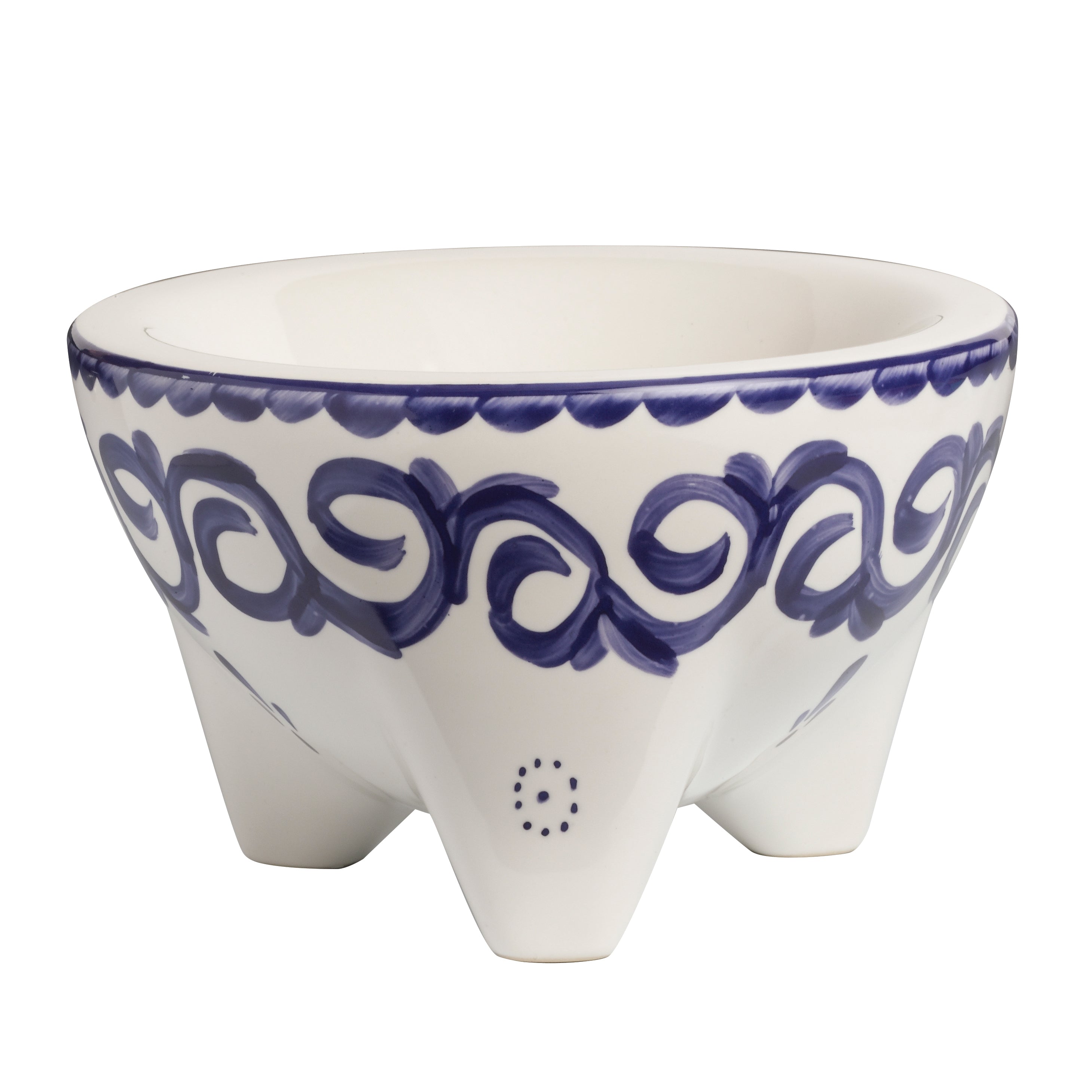 Molcajete 6.5" Dia. (11.0 Oz) Puebla Blue