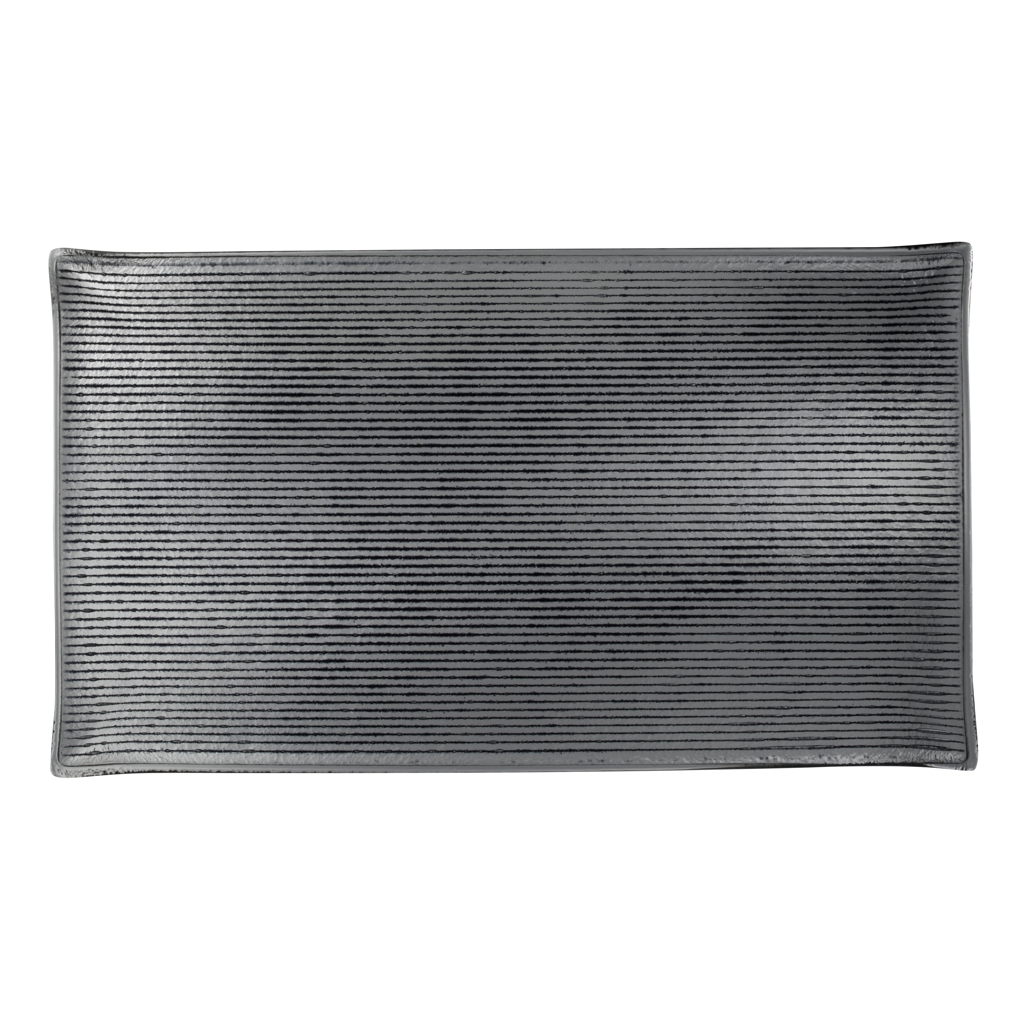 Rectangle Tray L 12.5" W 7.5" Shikku Smoke