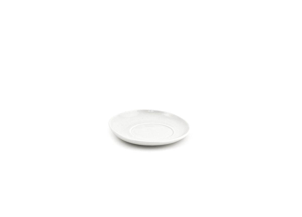 Kiln 6” White Saucer