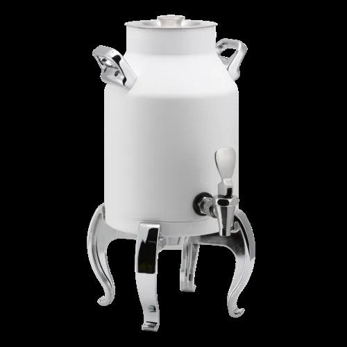 Thermo-Urn™ Dairy Dispenser 1.5-Gallon Vacuum Insulated Dispenser with Regal Legs in White
