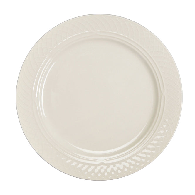 Plate 11.125" Dia. Gothic Blanc