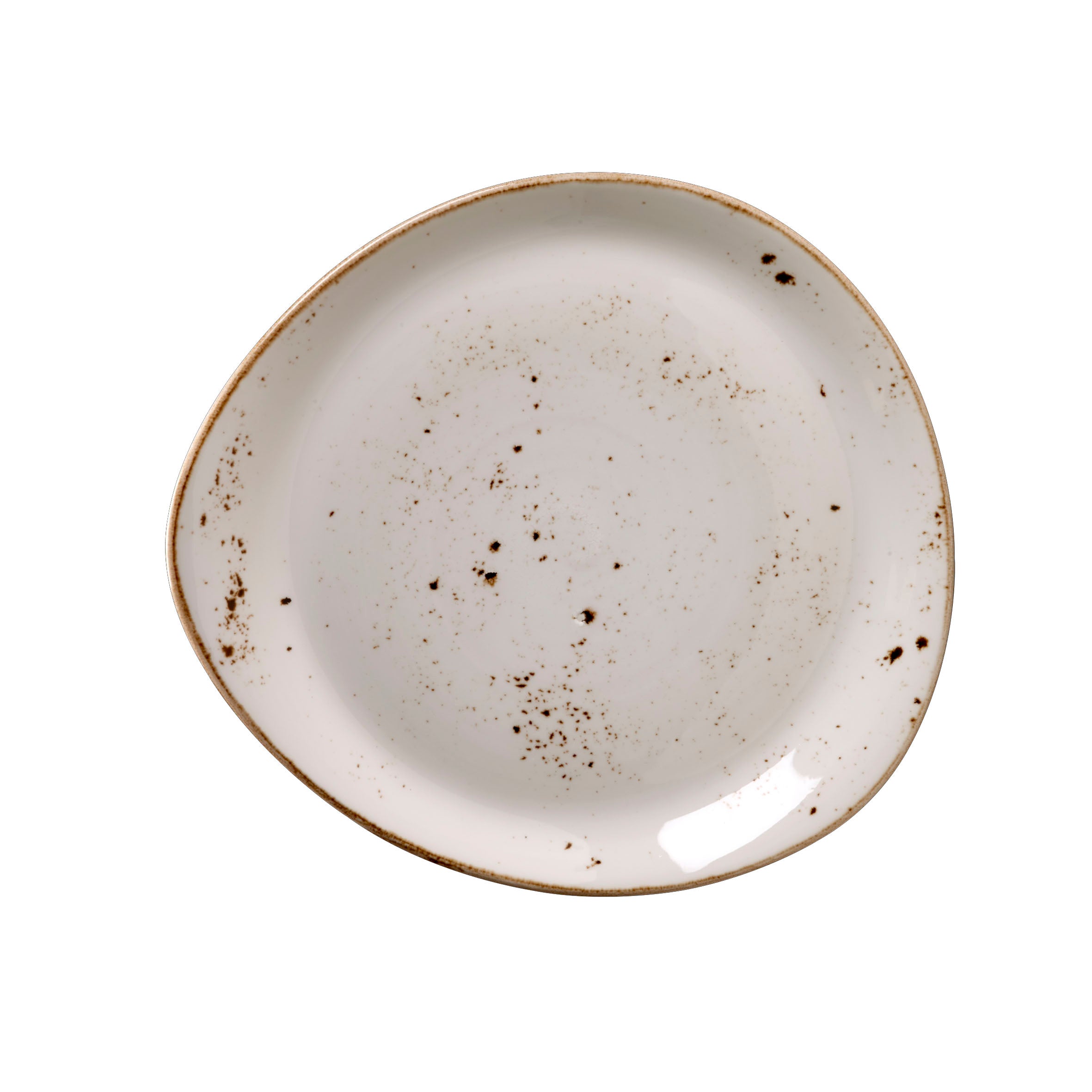Plate L 12.0" W 10.875" Craft White
