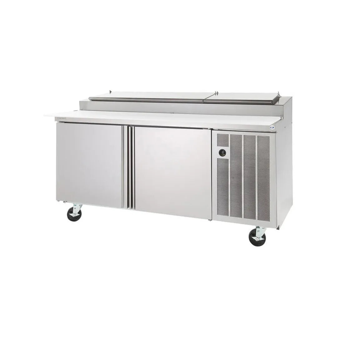 LiquiTec 72" 2-Door  Refrigerated Prep Table