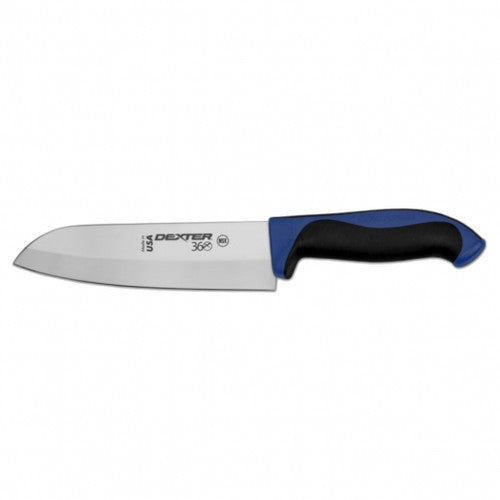 Dexter® 360™ Santoku Knife, 7", Blue