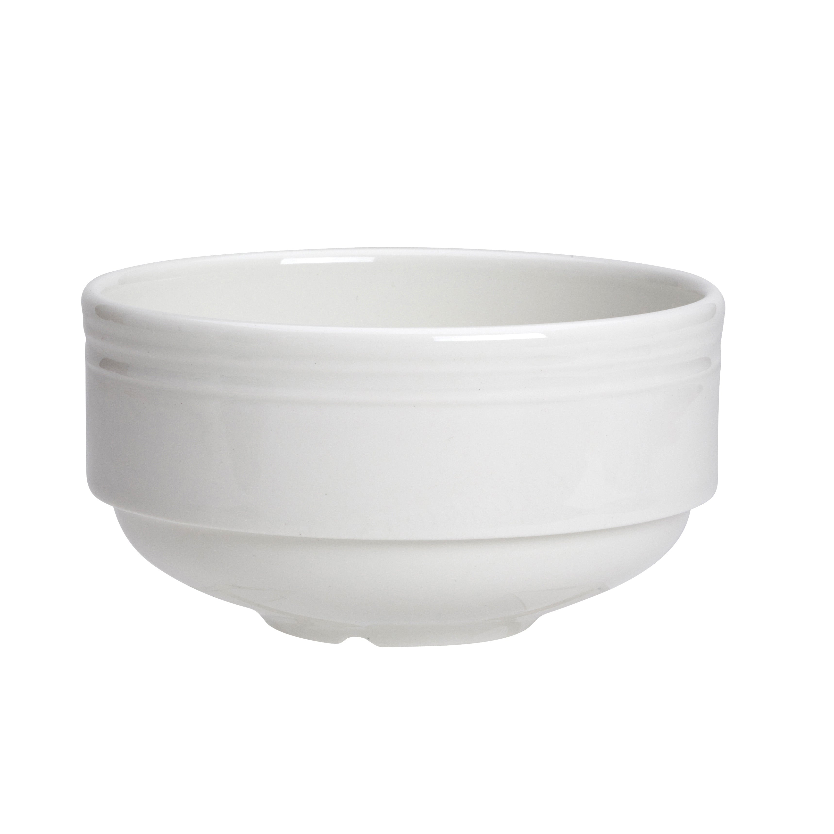 Soup Cup Unhandled Stacking 4.125" Dia. (10.0 Oz) Bead