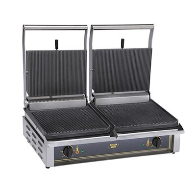 Diablo Premium Double Cast Iron Panini Grill, 6.5kW, 208/240V