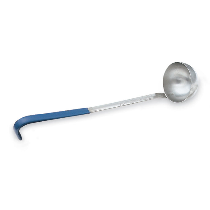 2 oz. round ladle with blue Kool-Touch® handle