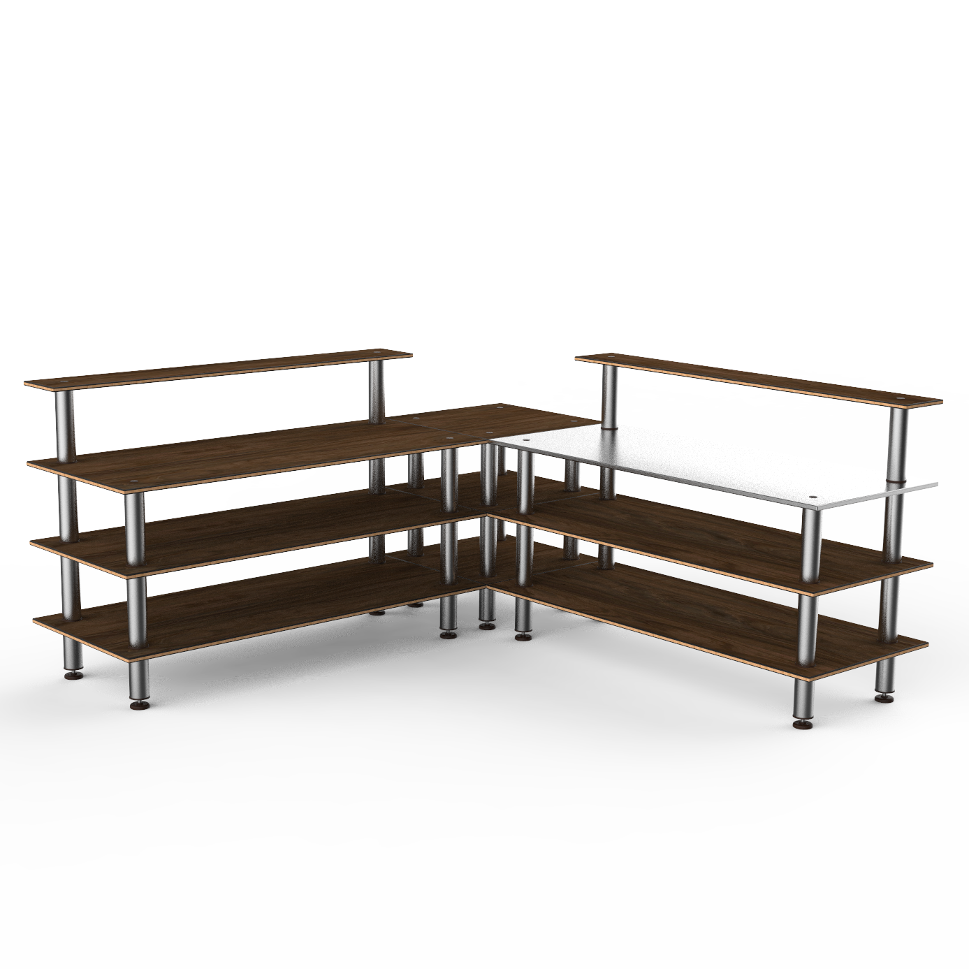 Pro Corner Station L 100.5" W 100.5" Modular