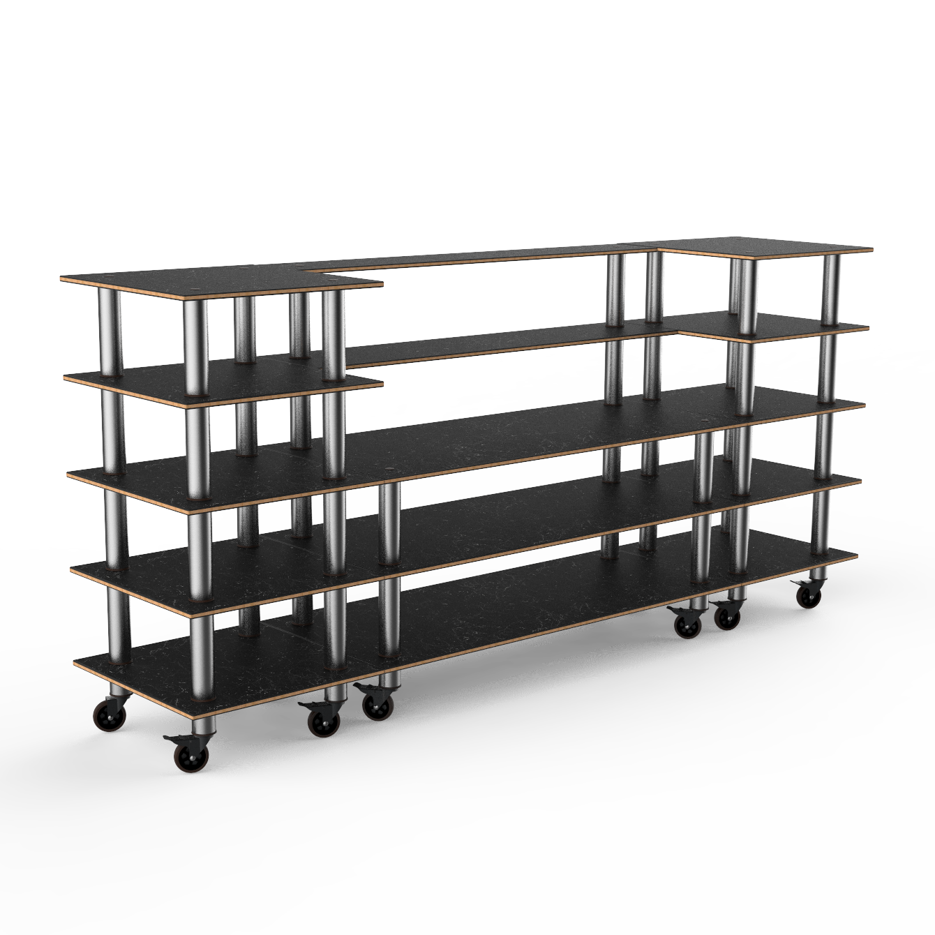Bread & Pastry Station L 130.0" W 29.5" Modular