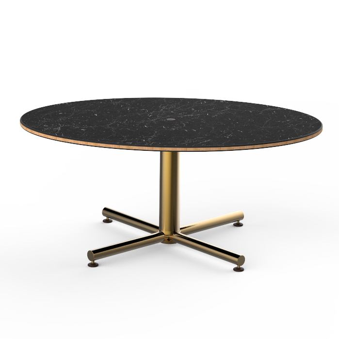 Oval Coffee Table L 42.5" W 30.0" Polo