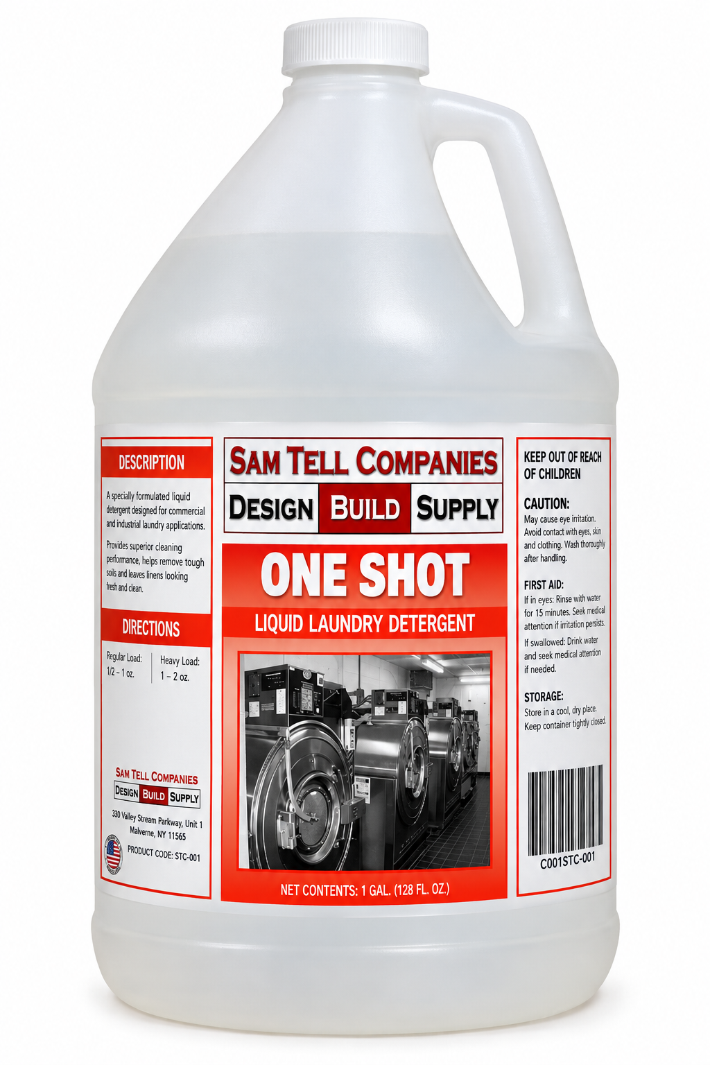 One Shot Liquid Laundry Detergent