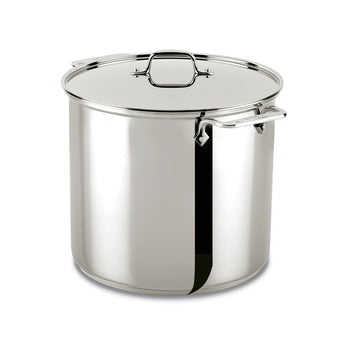 16 qt Stainless Steel Stock Pot with Lid