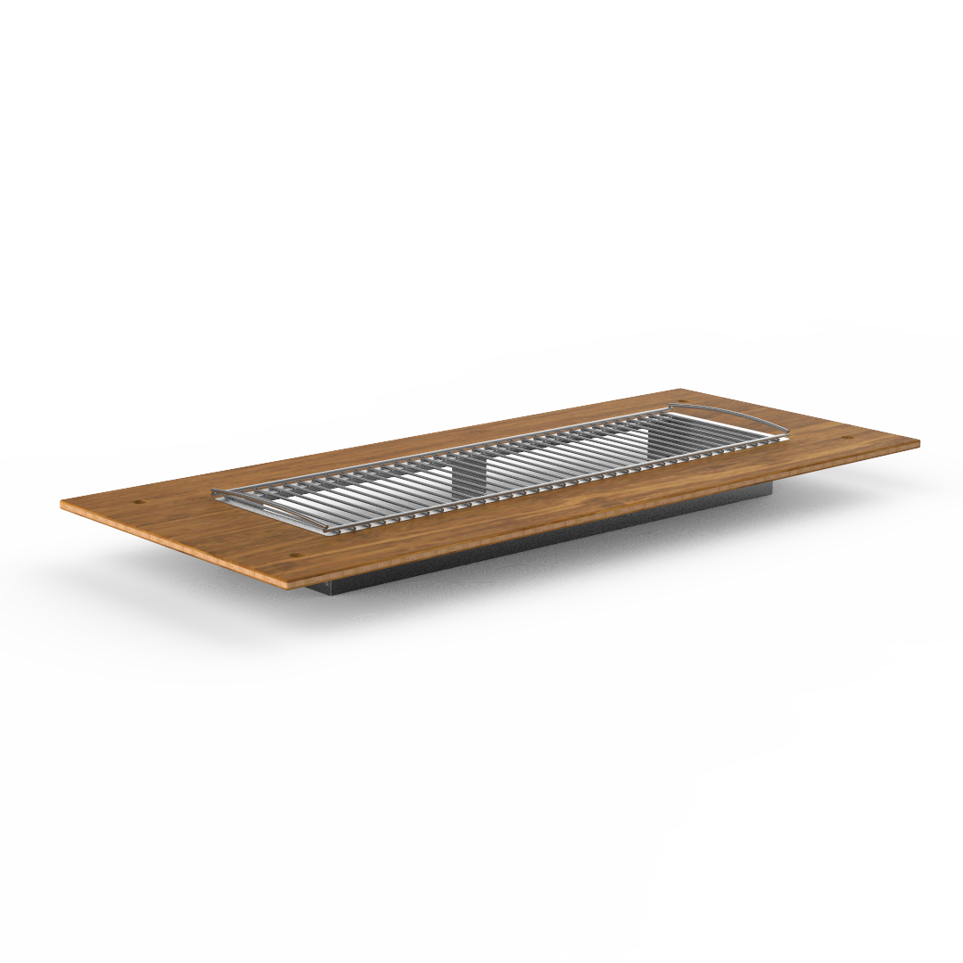 Heat Tabletop Grill L 71.0" W 29.5" Modular