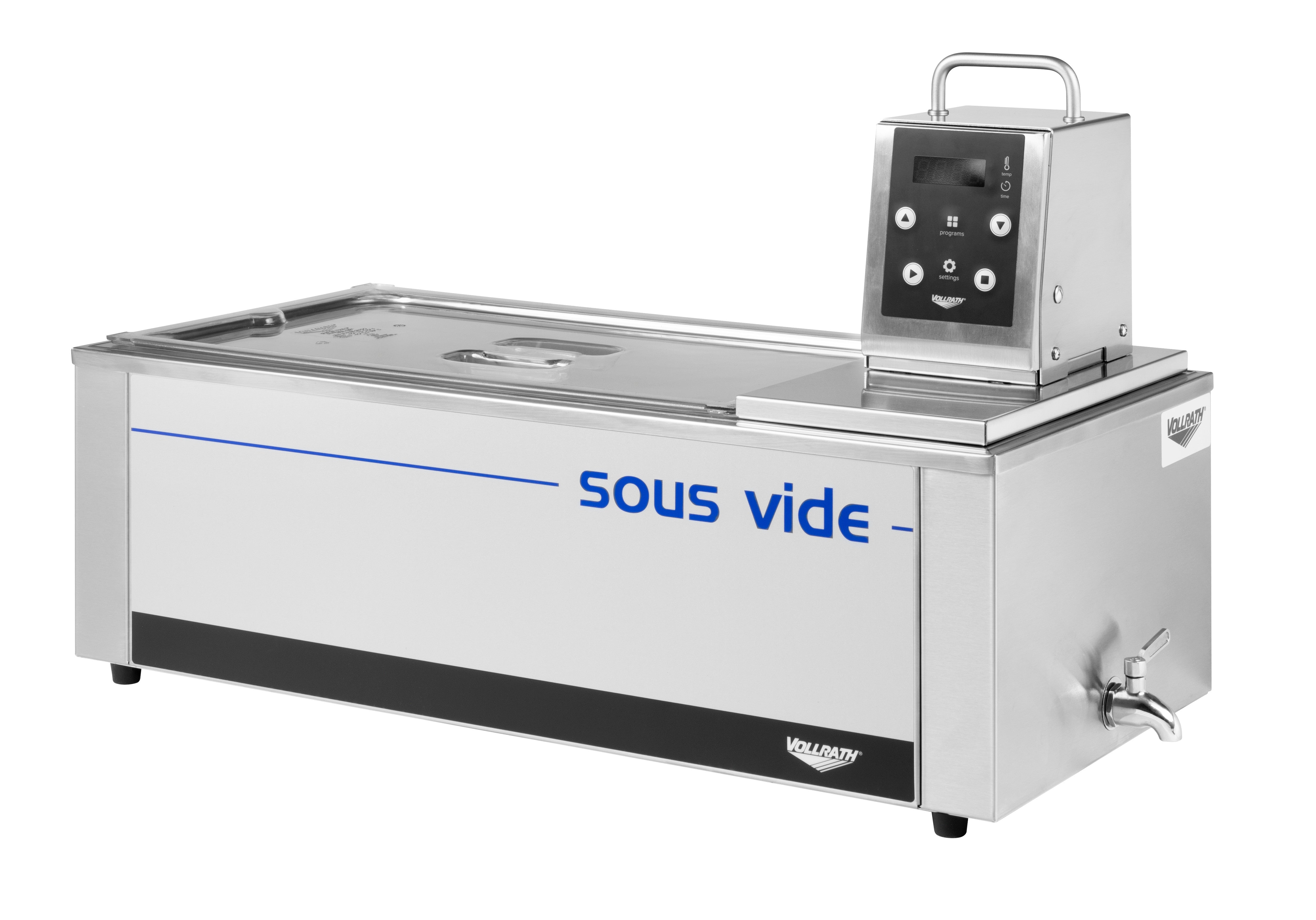 120-Volt Sous Vide Immersion Circulator Package with Immersion Circulator Head, Bath and Cover