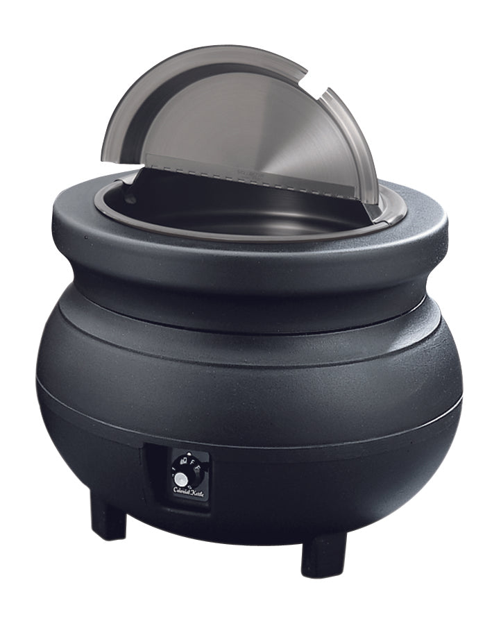 11-quart 120-volt Cayenne® 1776 & 1777 Colonial Kettle™ warmer in black