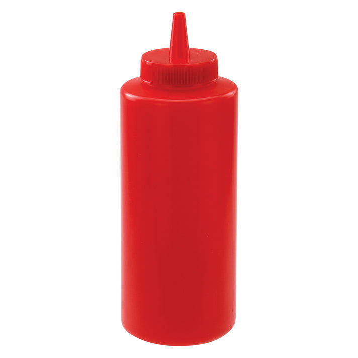 12 oz. Red Squeeze Bottle