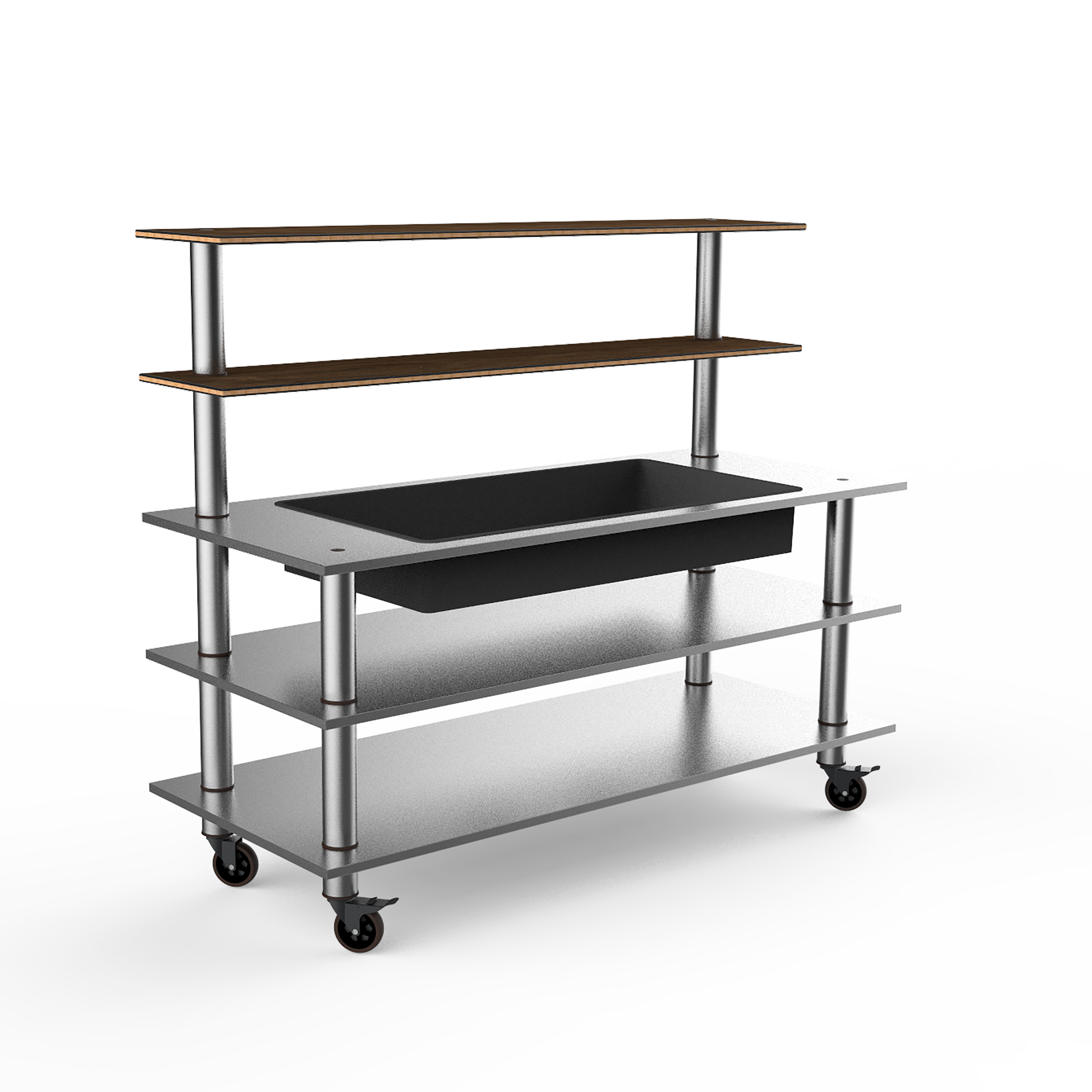Pro Back Bar Station L 71.0" W 29.5" Modular