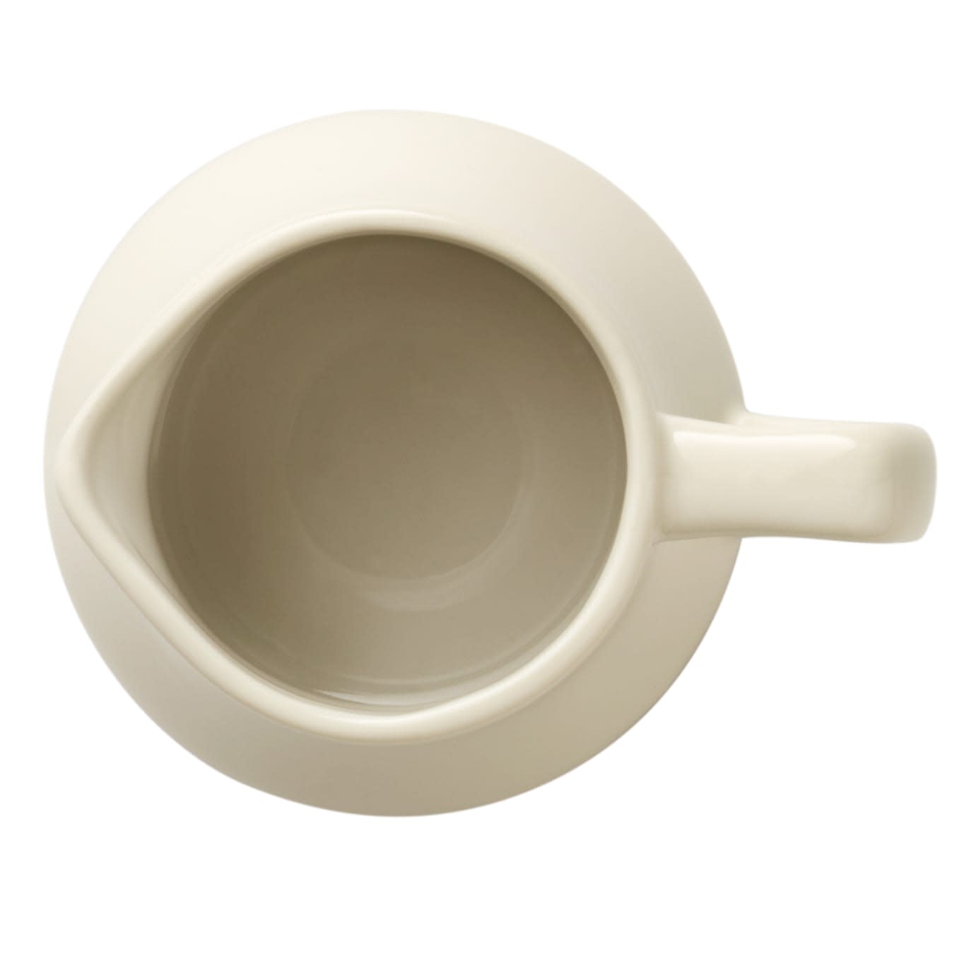 Porcelana 4.5 oz. Creamer, Cream White