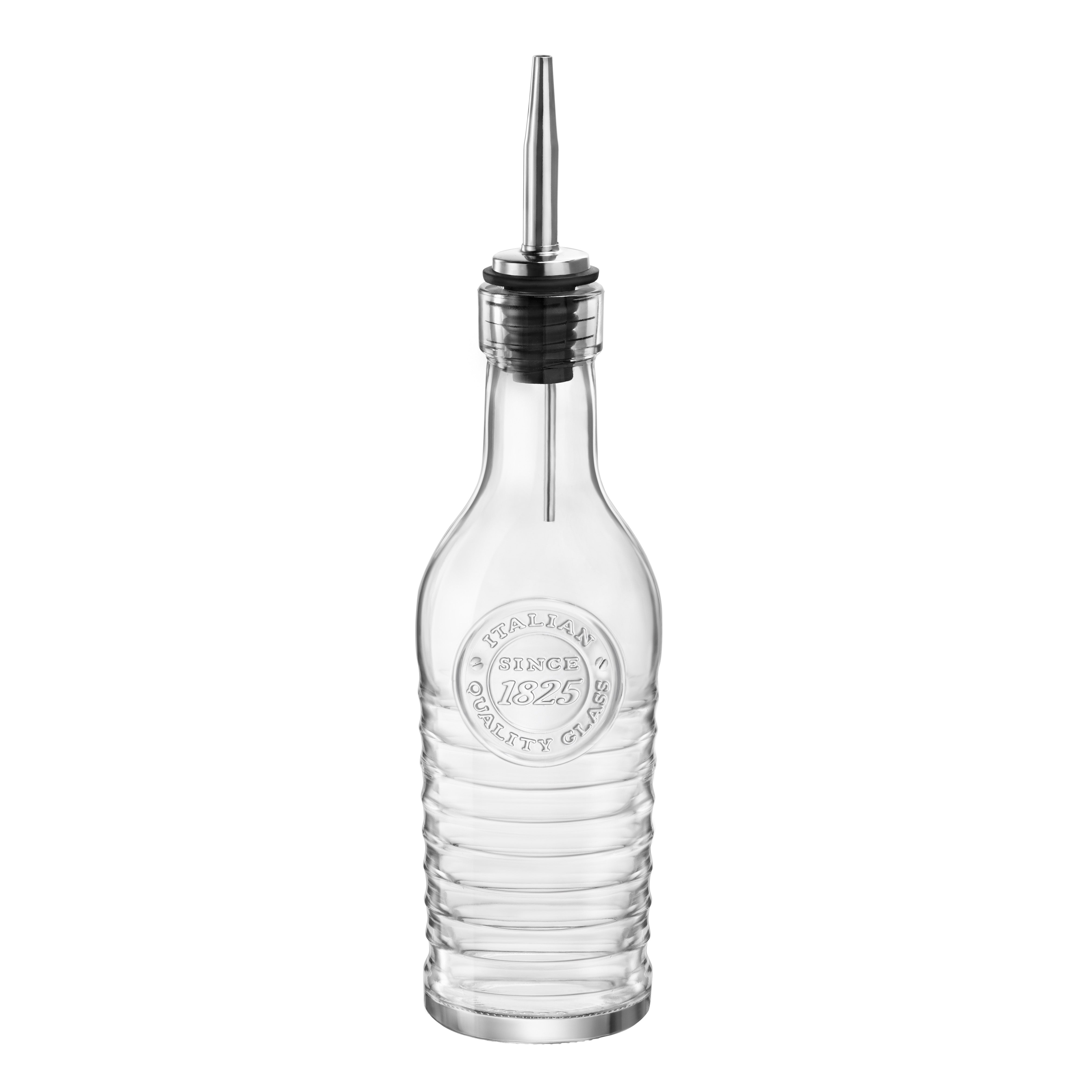 Bottle W/Pour Spout 2.5" Dia. W 2.5" (9.0 Oz) Officina