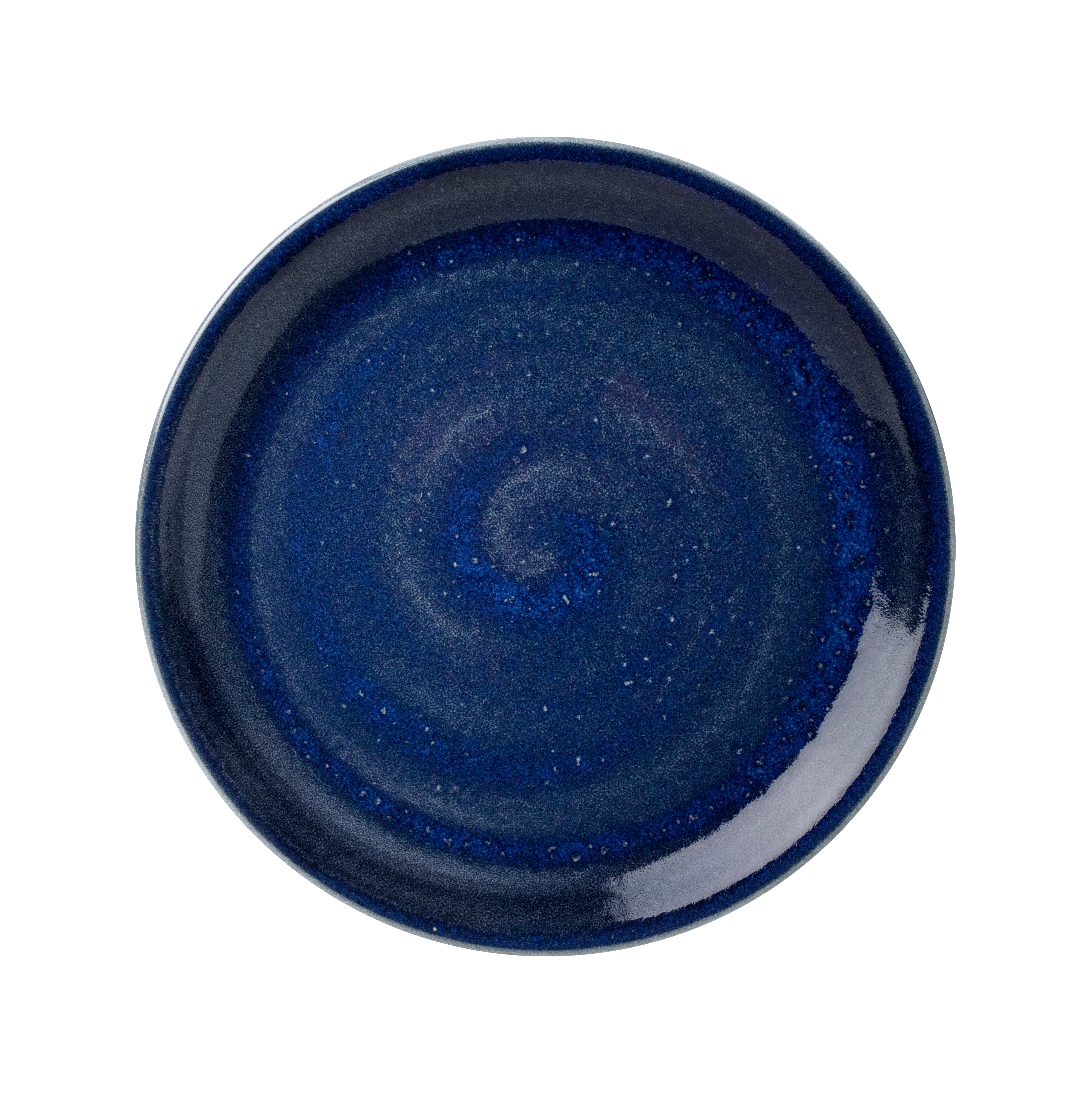 Coupe Plate 11.0" Dia. Vesuvius Lapis