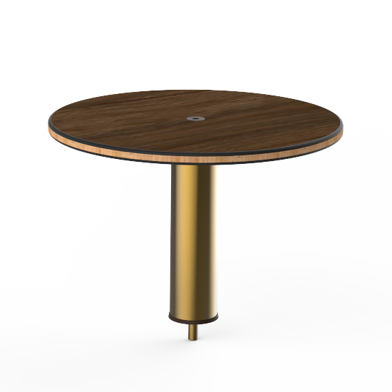 Round High Display Shelf 18.0" Dia. Modular
