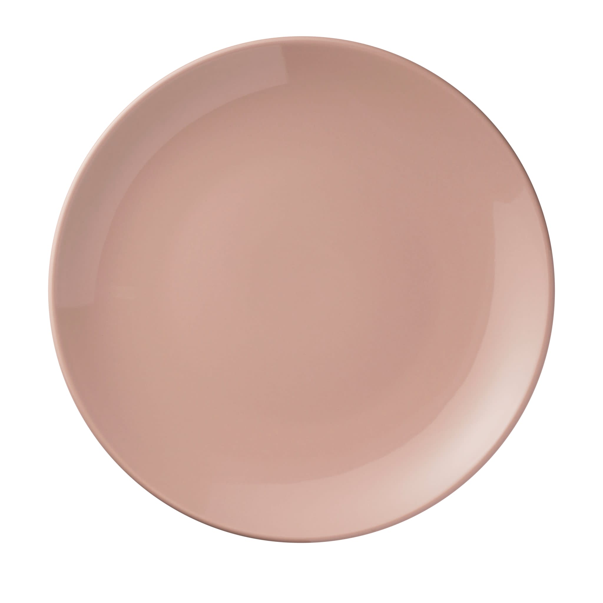 Porcelana 10.5" Round Coupe Plate, Coral