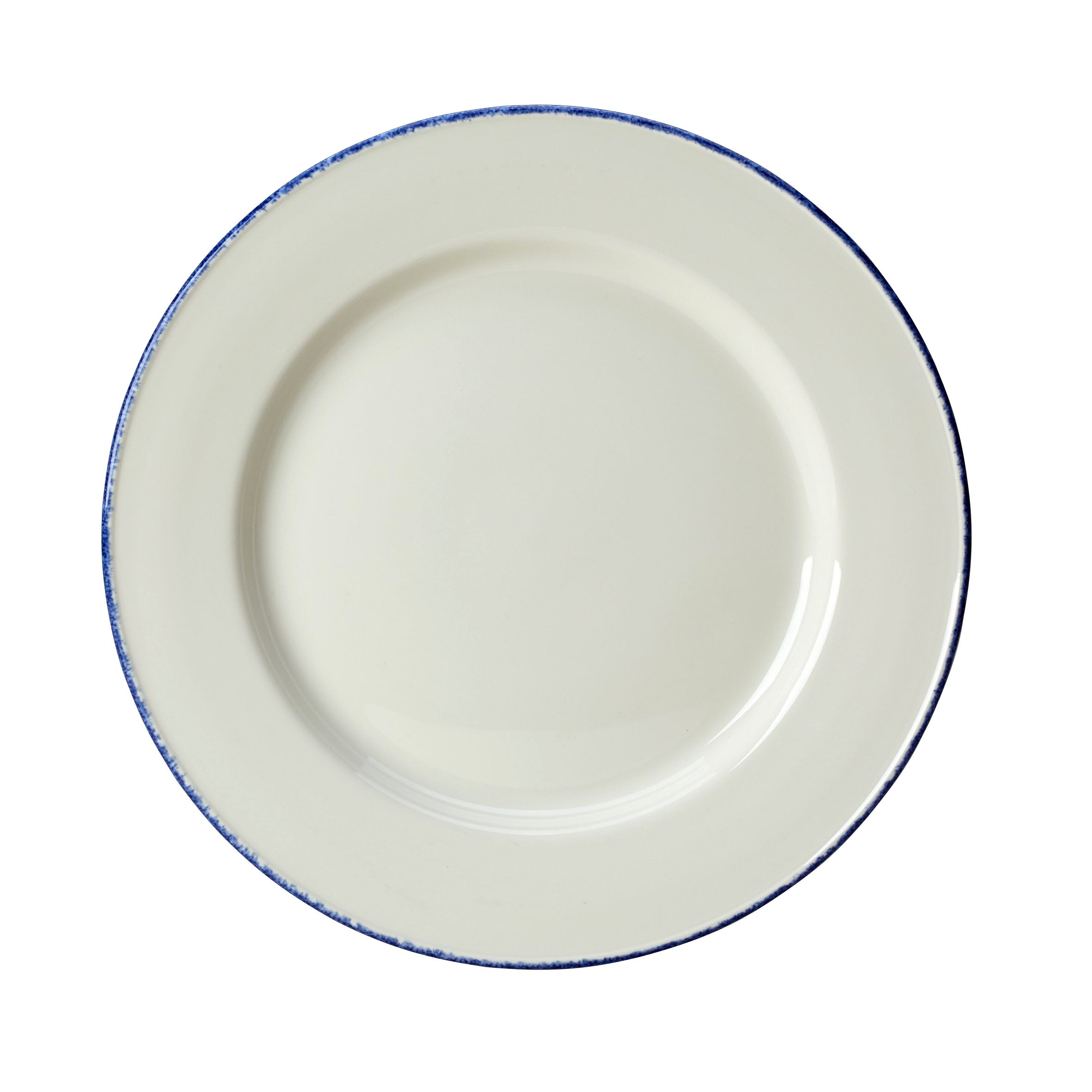 Service/Chop Plate 11.75" Dia. Blue Dapple