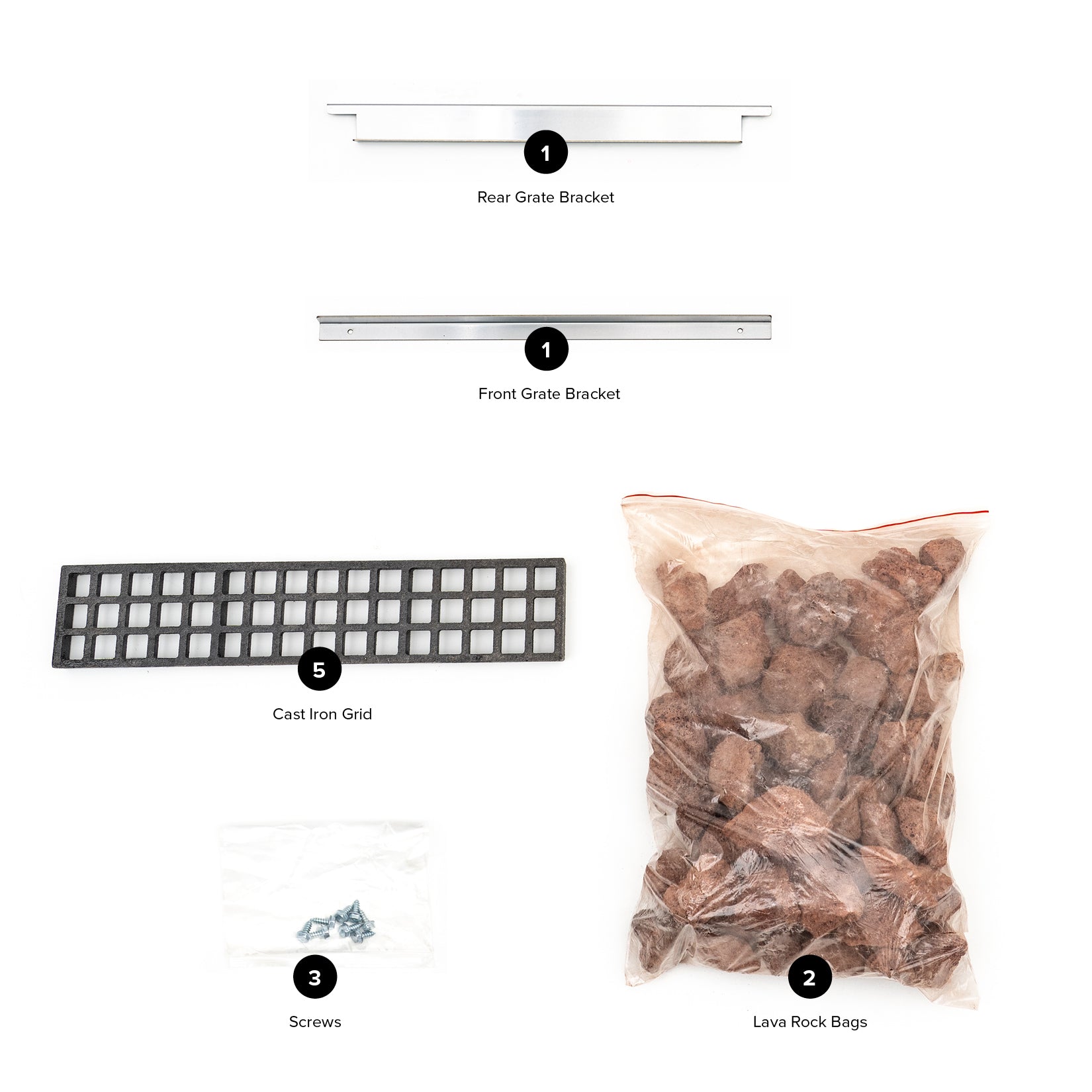 Lava Rock Kit For The 24-Inch Medium-Duty Gas Charbroiler