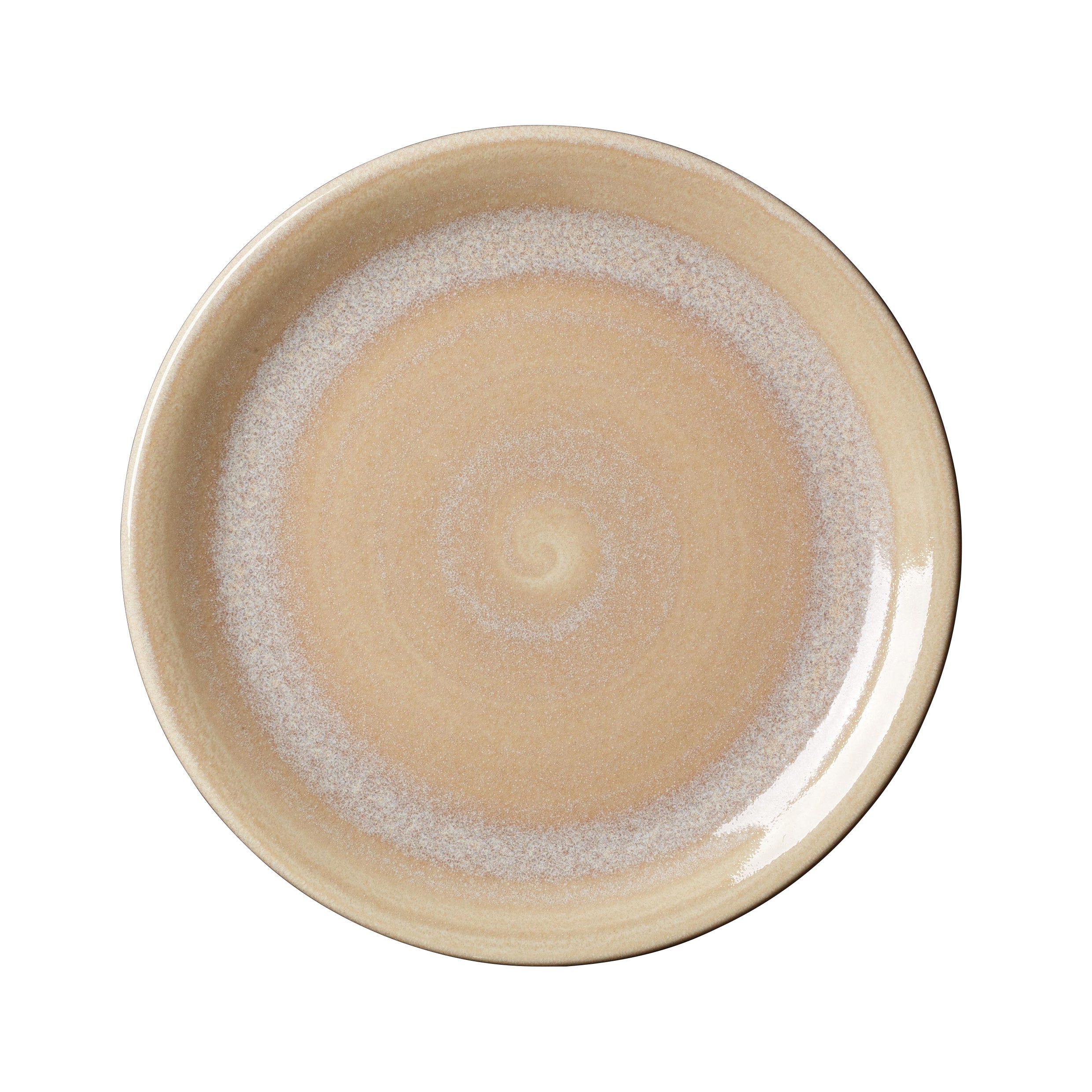 Coupe Plate 8.0" Dia. Revolution Sand