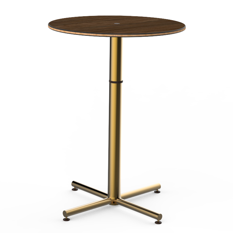 Round Bar Table 30.0" Dia. Polo