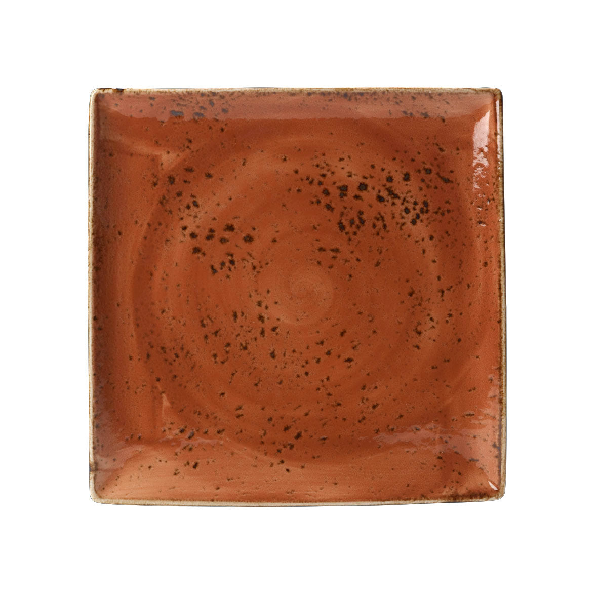 Square Tray L 10.5" W 10.5" Craft Terracott
