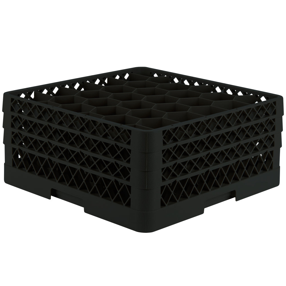 Traex® Full-Size Rack Max® 30 compartment rack with three extenders in Black