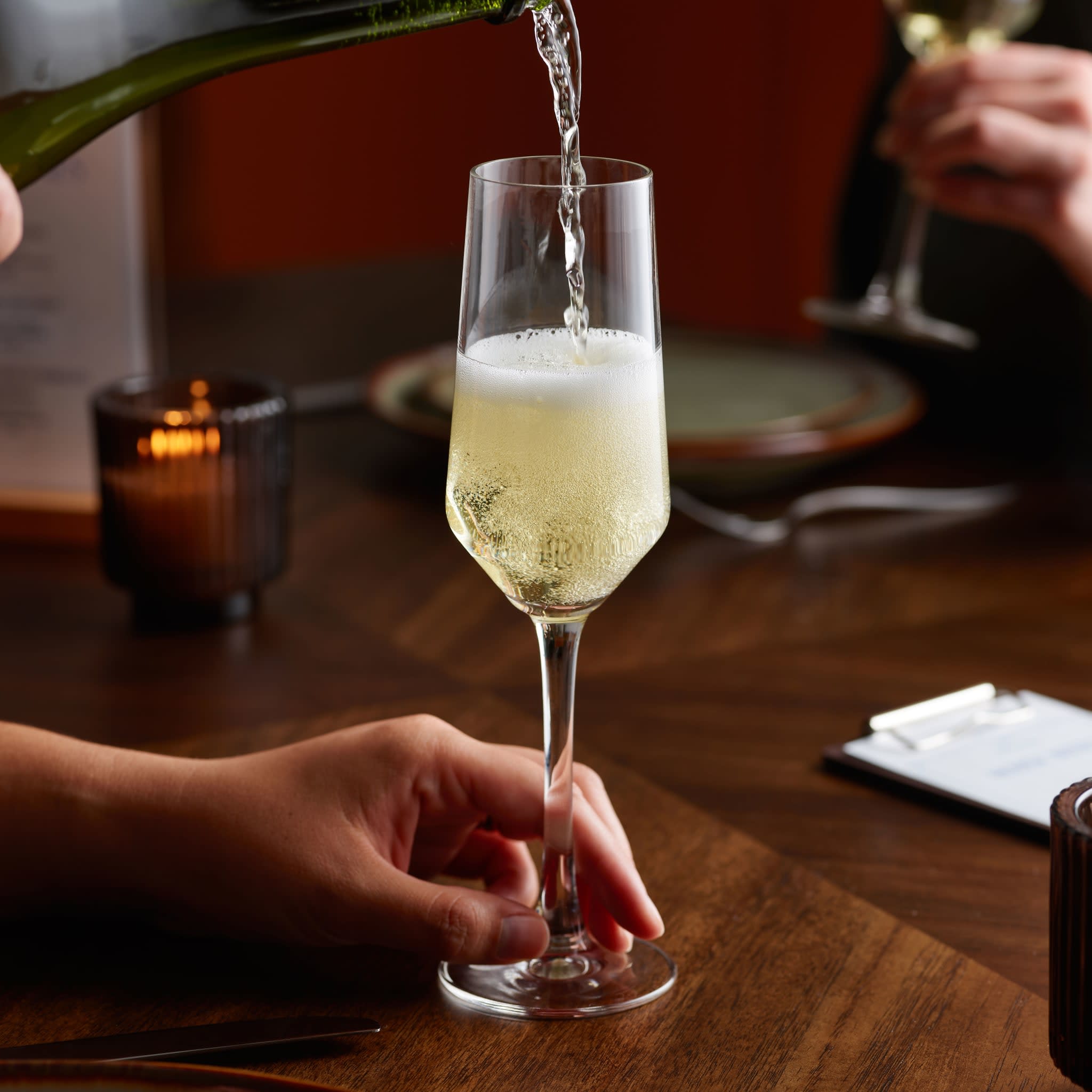 Contour 8 oz. Flute Glass