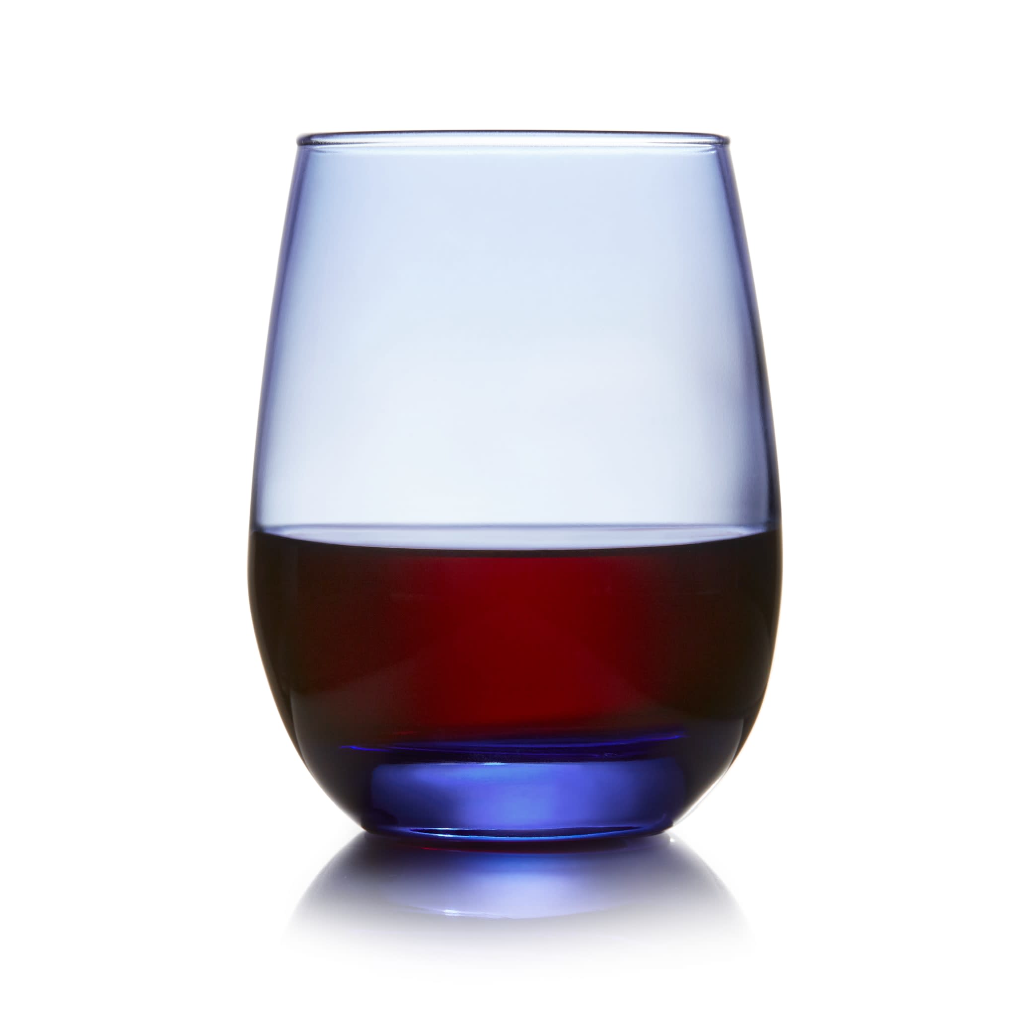 15.25 oz. Tidal Blue Stemless Glass