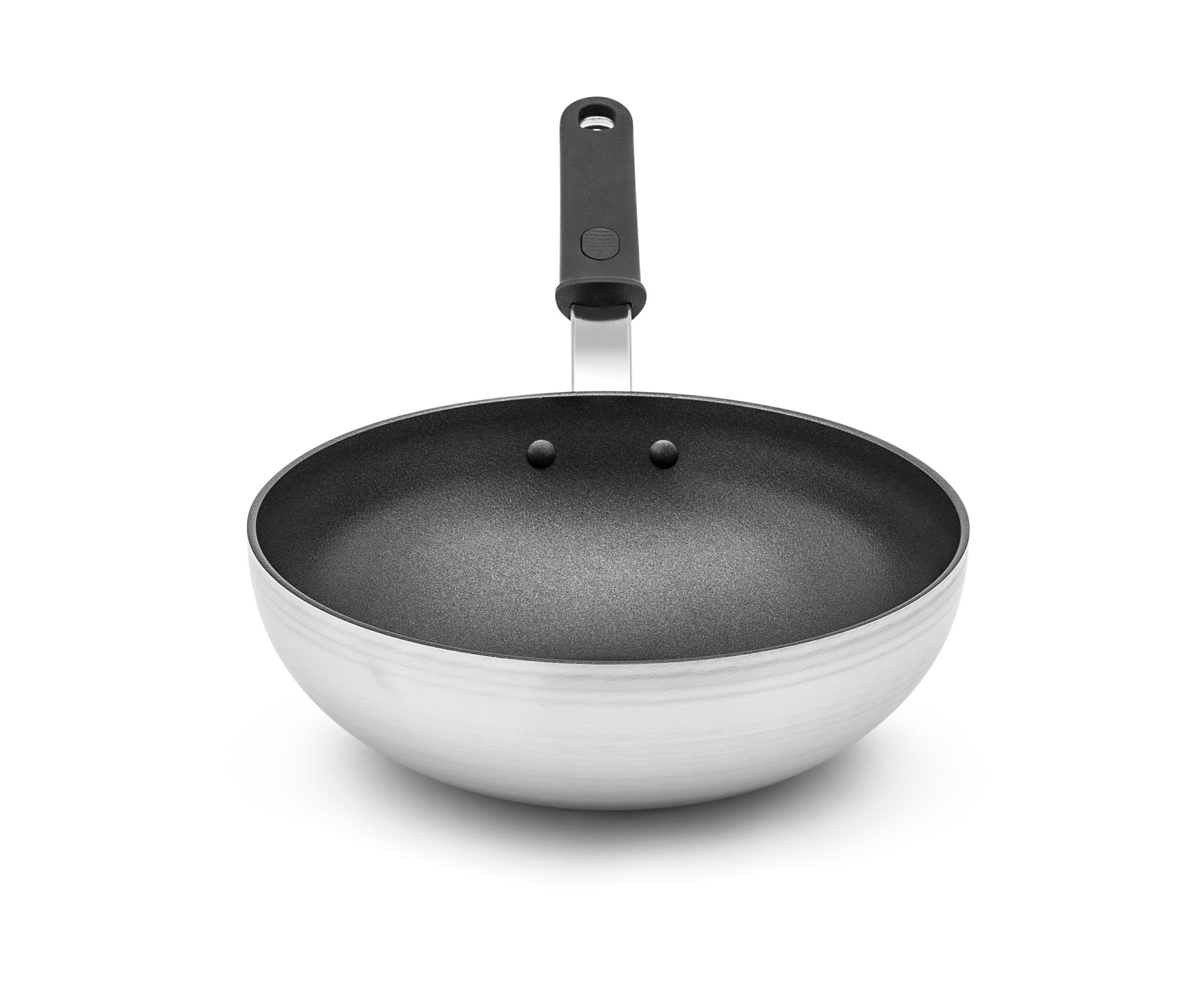 11-Inch Aluminum Stir-Fry Pan with Steelcoat X3™ Nonstick Coating and Silicone Handle