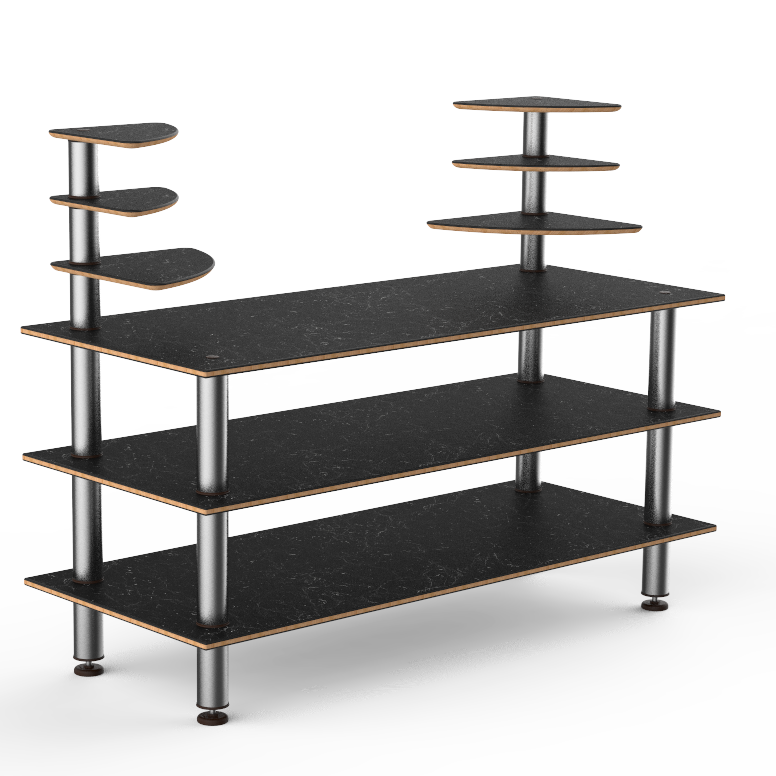 Classic Multi Shelf Station L 71.0" W 29.5" Modular