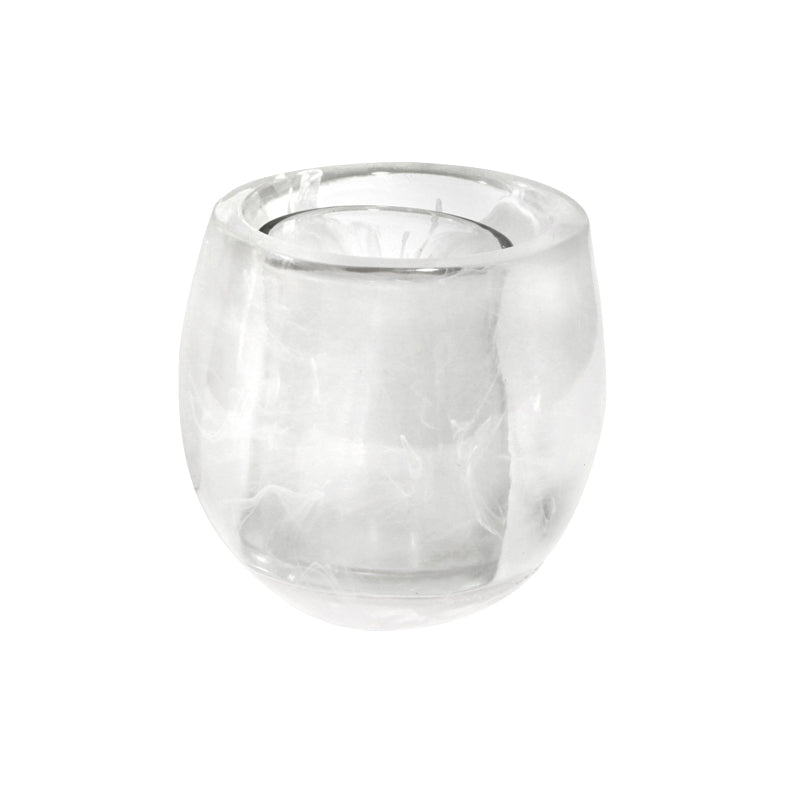 Candleholder Oval L 3.5" Candle Accessor