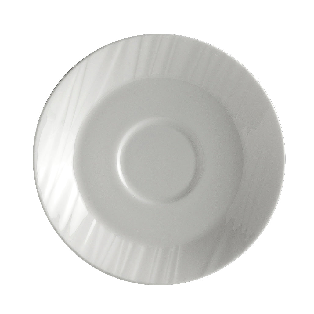Saucer 5.88" Dia. Foliobone Ruche
