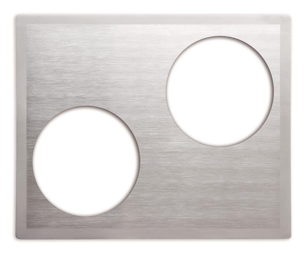 Miramar® Stainless Steel Double Well Templates