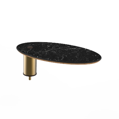 Large Oval Display Shelf L 20.0" W 10.0" Modular