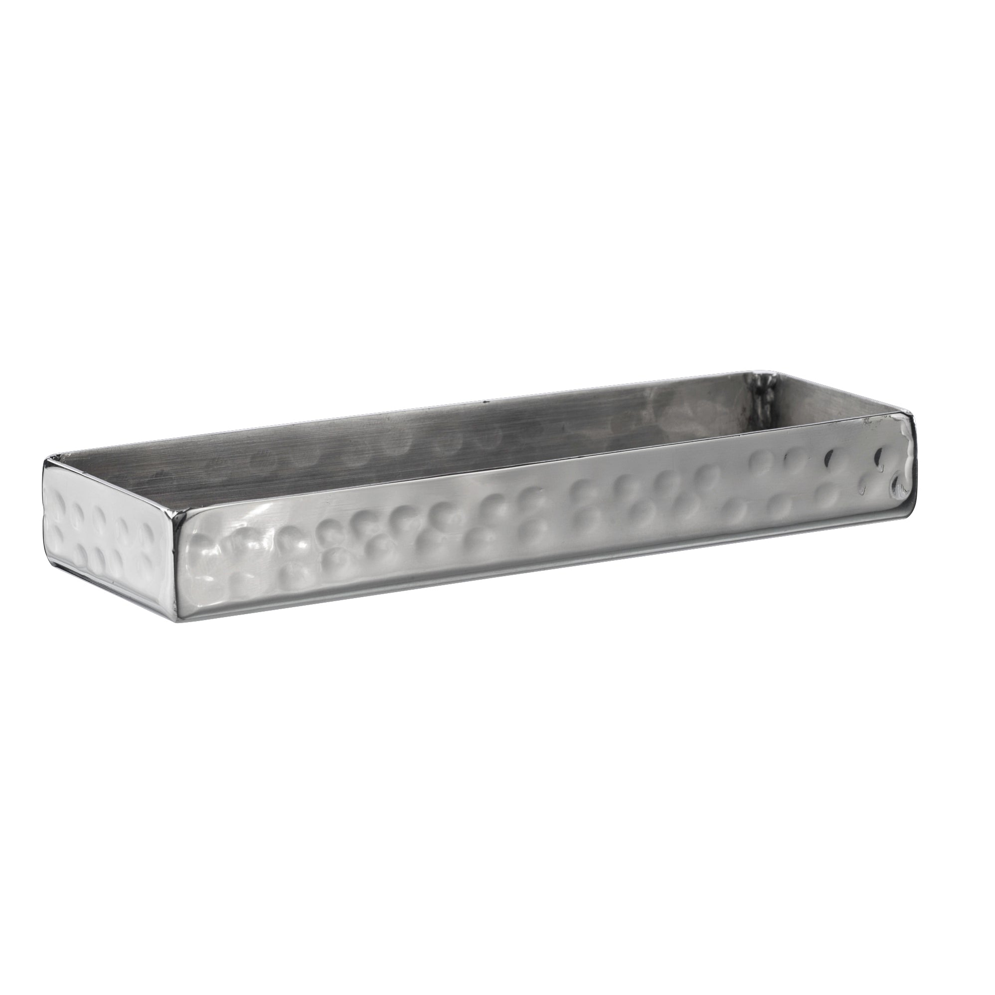 Hammered Tray L 5.125" W 1.75" Creations Metal