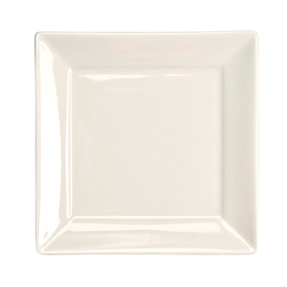Square Plate L 8.5" W 8.5" Undecorated