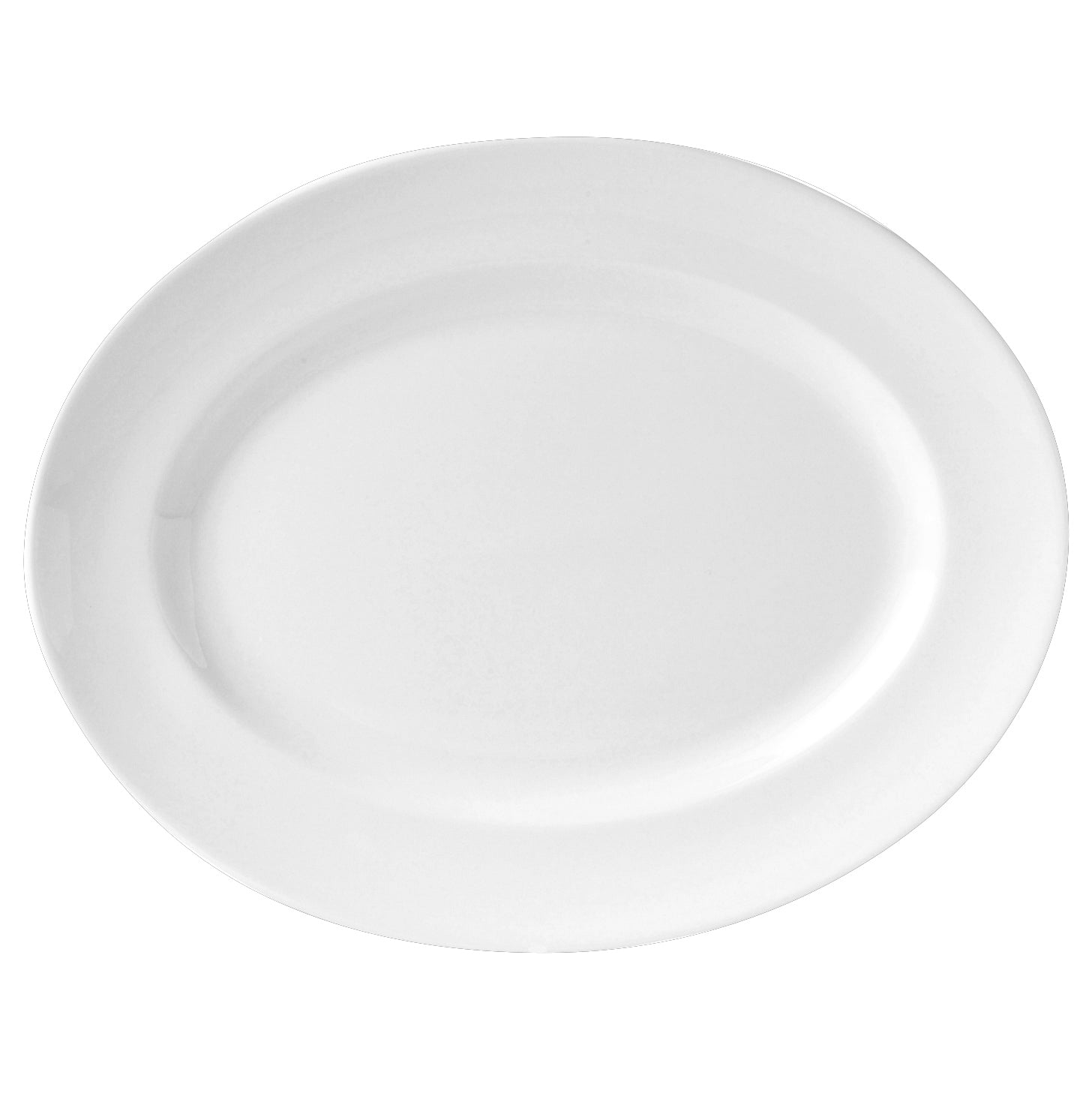 Oval Plate L 8.0" W 6.25" Vogue