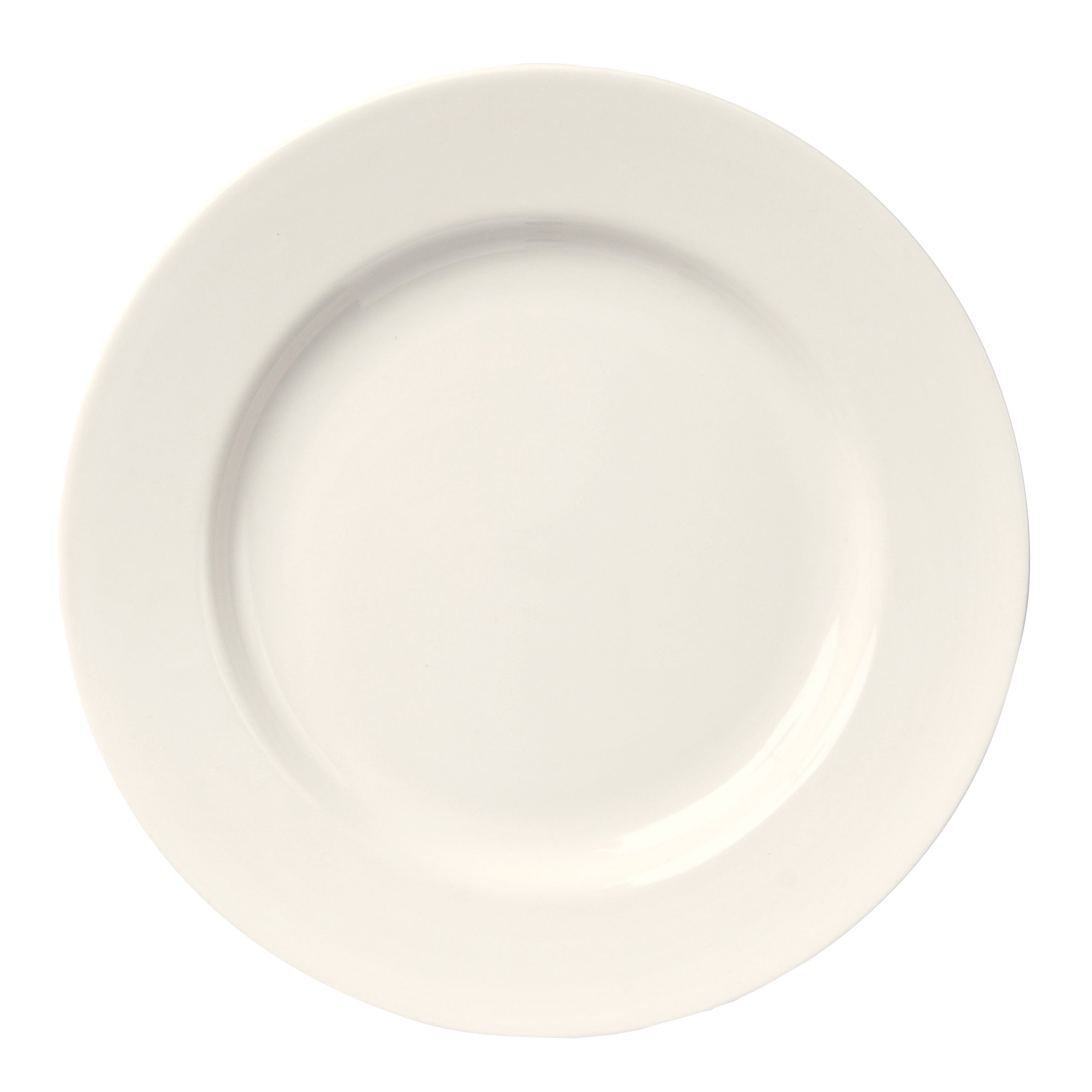 Rolled Edge Plate 7.125" Dia. Undecorated