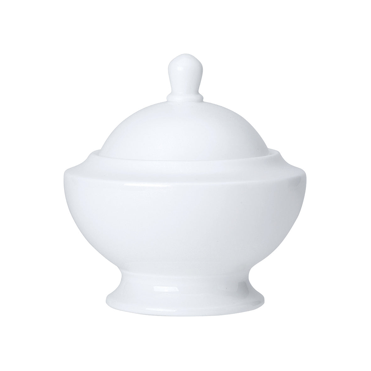 Whiteware Sugar Bowls Lid