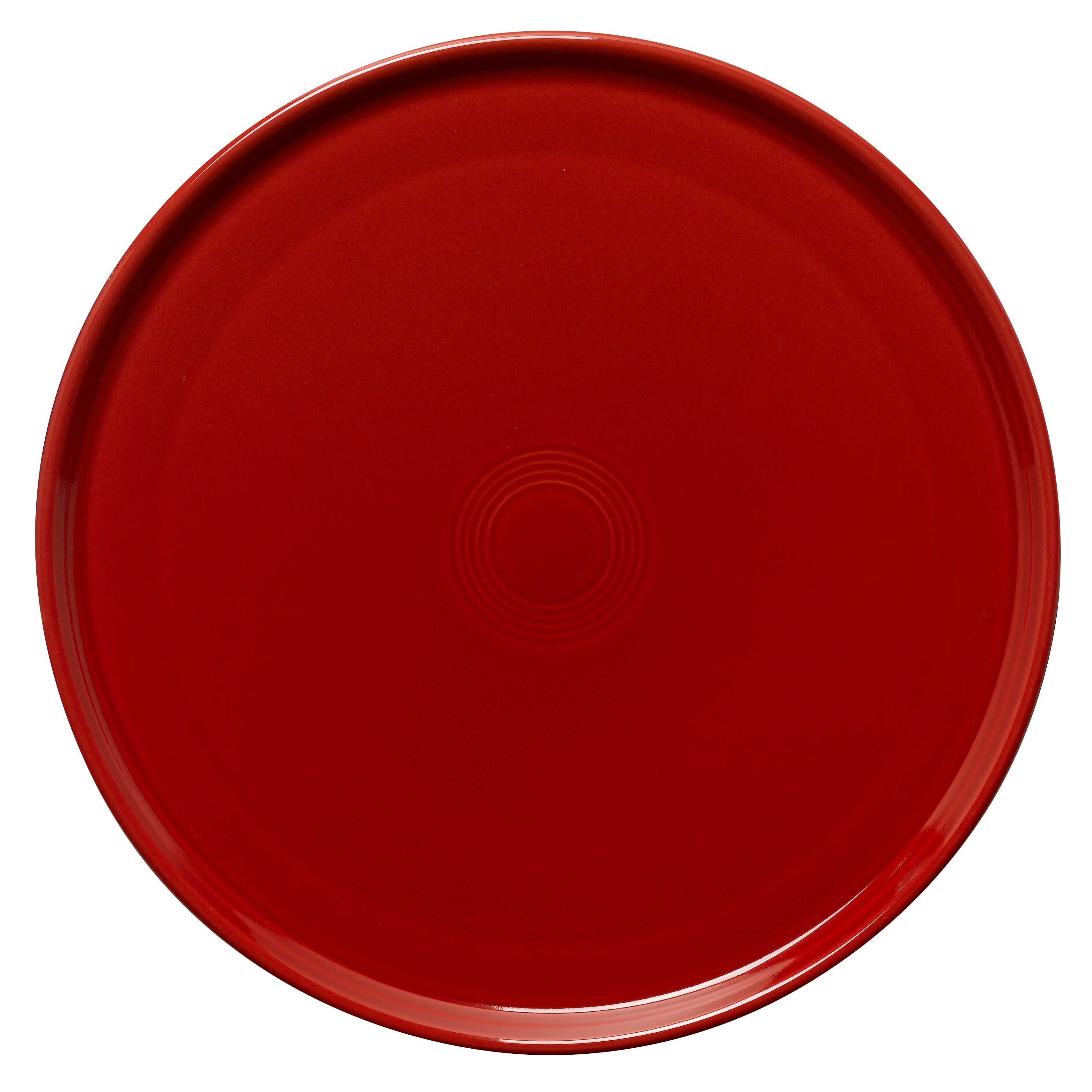Pizza Tray 12.0" Dia. Fiesta Scarlet