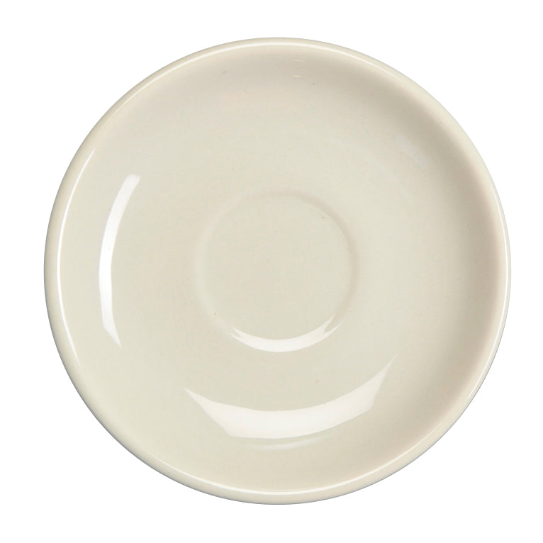 Ad Saucer 4.88" Dia. Undecorated