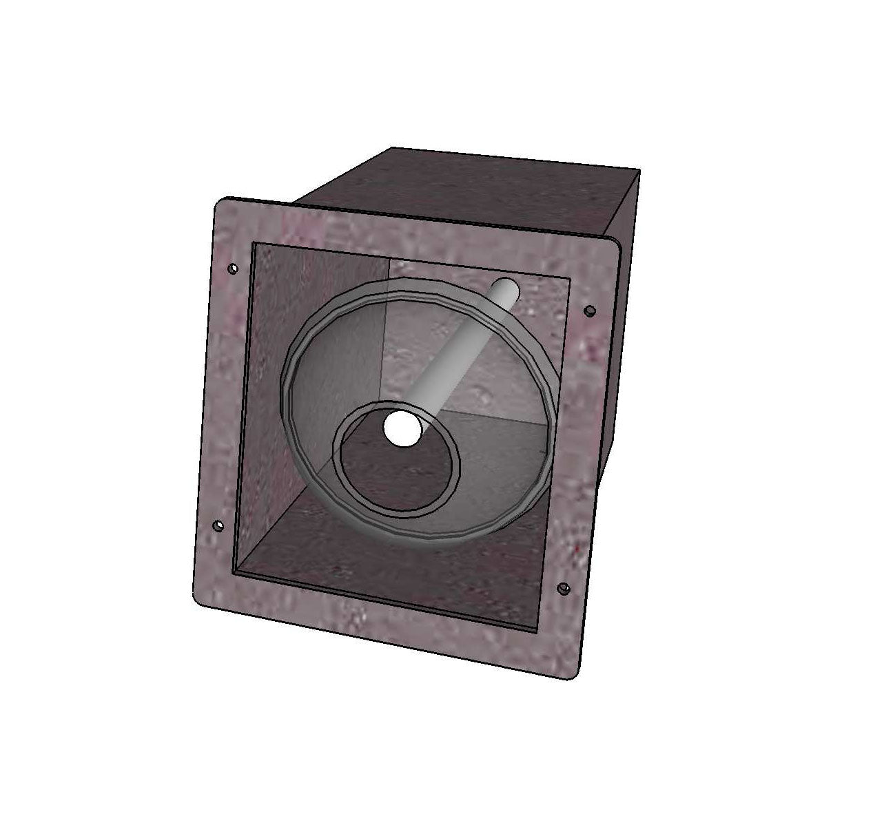 Flush Mount Dome Lid Holders