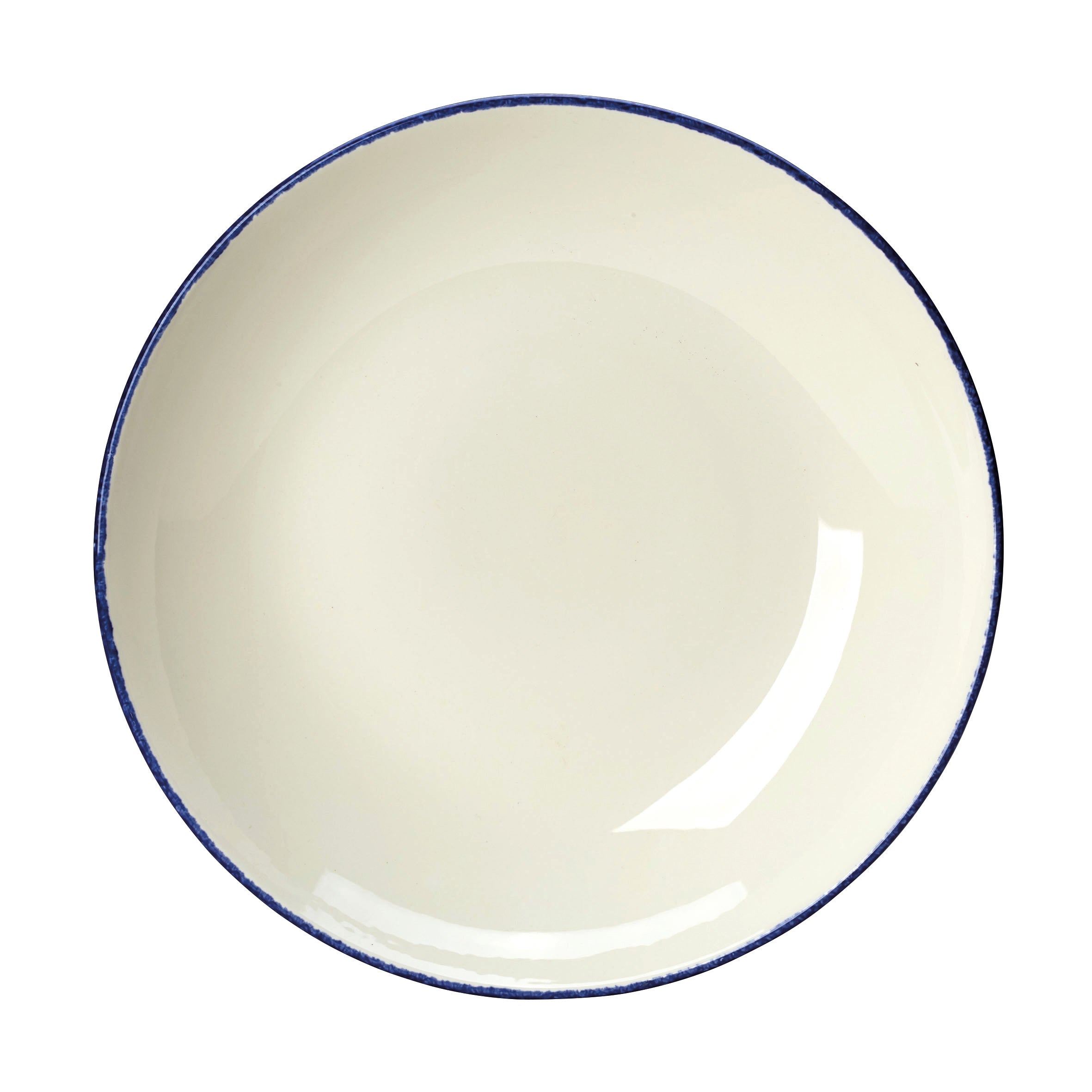 Coupe Bowl 11.5" Dia. L 11.5" W 11.5" (2.0 Qt) Blue Dapple