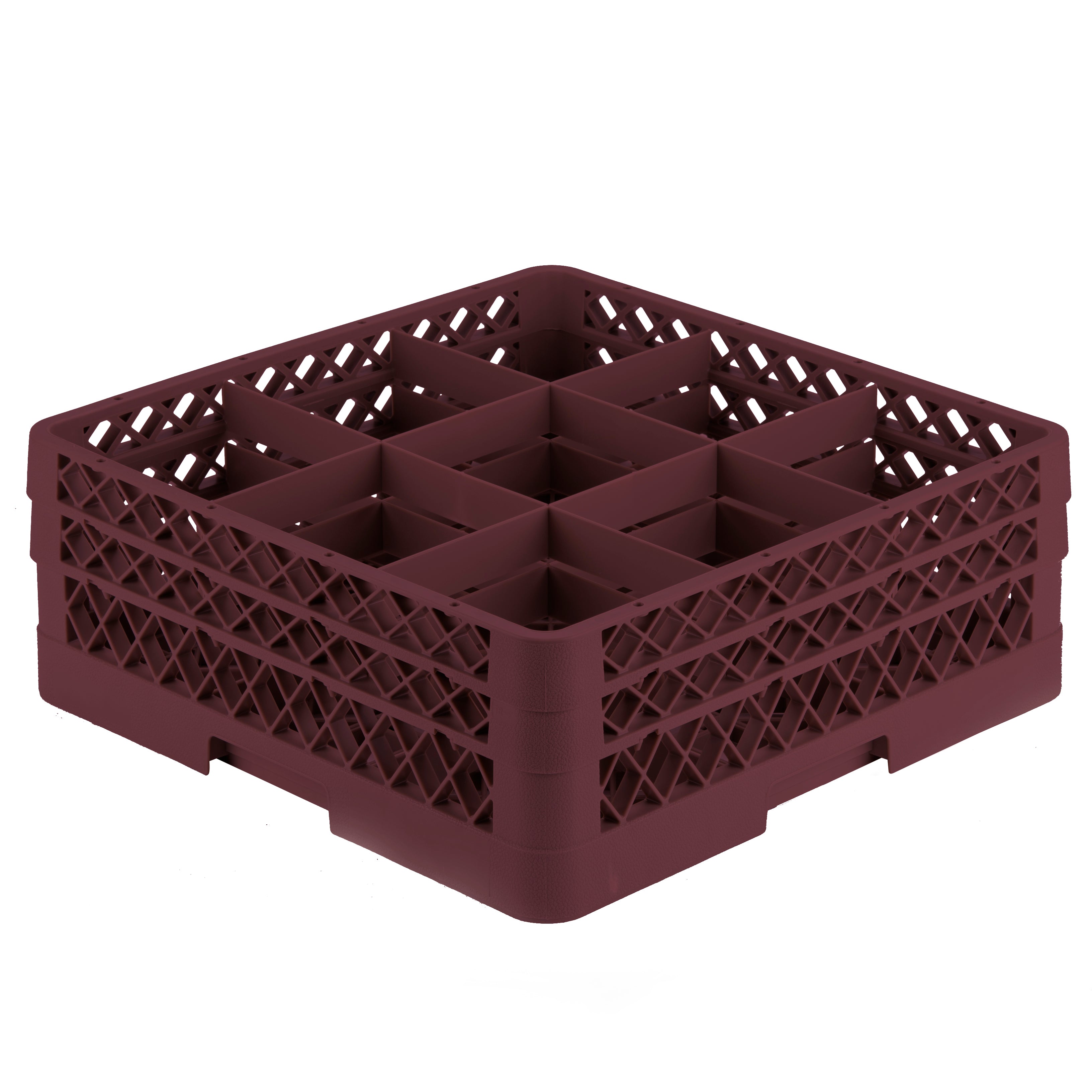 9-Compartment Square Traex® Full Size Compartment Racks